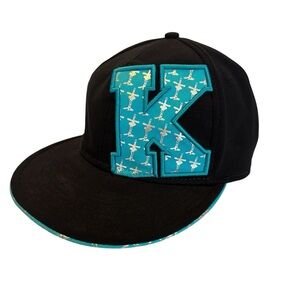 Camp Kanukuk Stephen Joseph Baseball Hat Cap Fitted Size 7 stretch S/M 6 panel